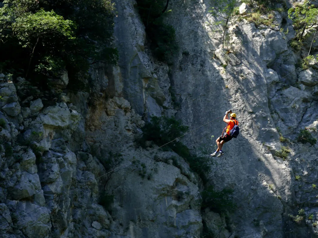 zipline in the moutains - penzion hosnar