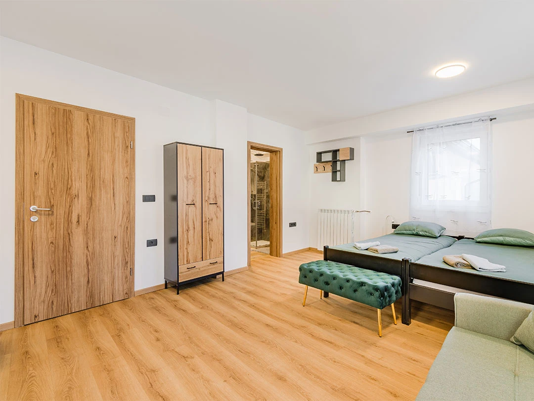 bedroom - apartment gusto